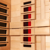 AWT Infrarotkabine E1250D-IR Hemlock 120x100 ohne Ofen